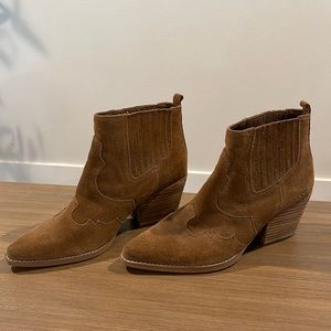 Sam Edelman hazelnut brown suede boots